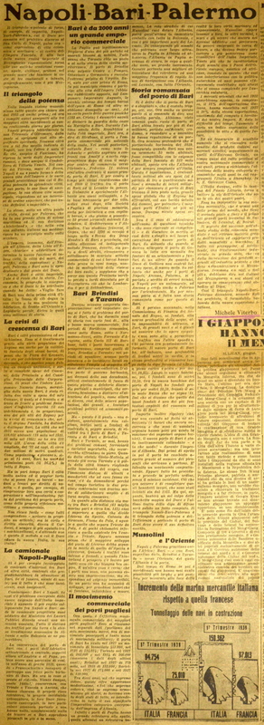 VM (1939), Napoli, Bari, Palermo, La GdM, 28 giugno 1939, p. 3.JPG