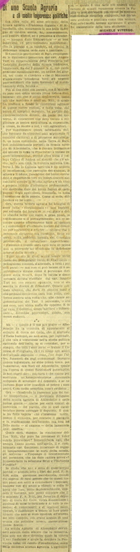 MV (1912) Di una scuola agraria e di molte ingerenze politiche (Giornale d'Italia, p. 2).JPG