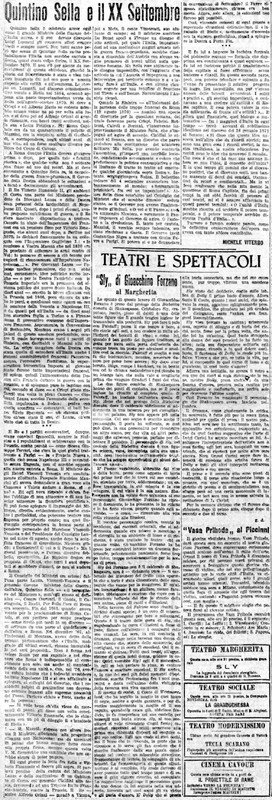 MV (1921) Quintino Sella e il XX Settembre (Corriere delle Puglie, 20 settembre 1921, p. 3).jpeg