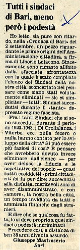 Giuseppe Mastroserio (1981) - Tutti i sindaci di Bari meno però i potestà (La gazzetta del Mezzogiorno - 26 settembre 1981, p. 4).jpg