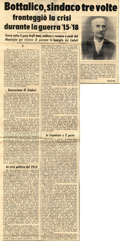 Peucezio (1963) - Bottalico, sindaco tre volte (La Gazzetta del Mezzogiorno - 9 gennaio 1963, p. 4).jpg