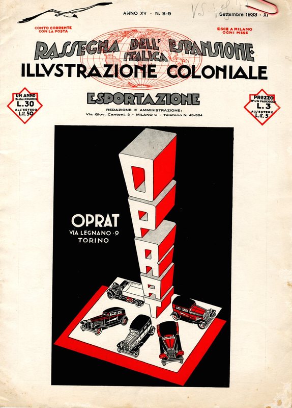 MV (1933) L'Italia e i mercati d'Oriente (Illustrazione coloniale - Copertina).jpg