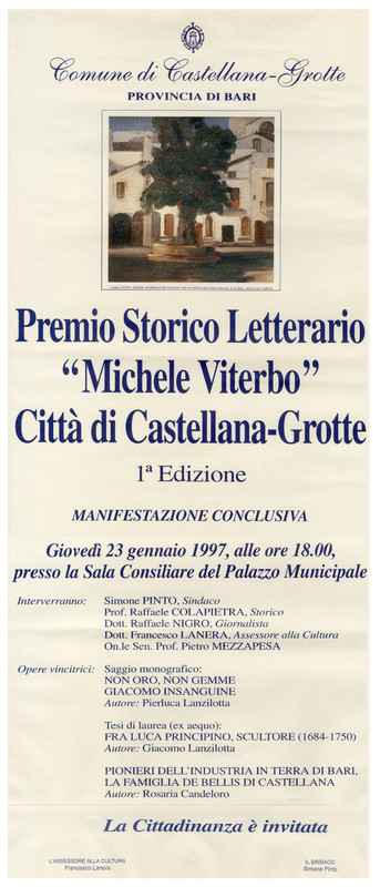 Premio storico letterario, Evento conclusivo (1a ed).jpg