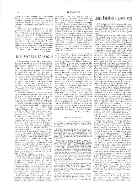 VM(1913), Baldassarre Labanca (Humanitas, 2 febbraio 1913, p. 26).pdf