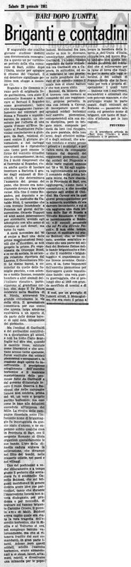 VM(1961) Briganti e Contadini (La Gazzetta del Mezzogiorno, 28 gennaio 1961, p. 3).jpg