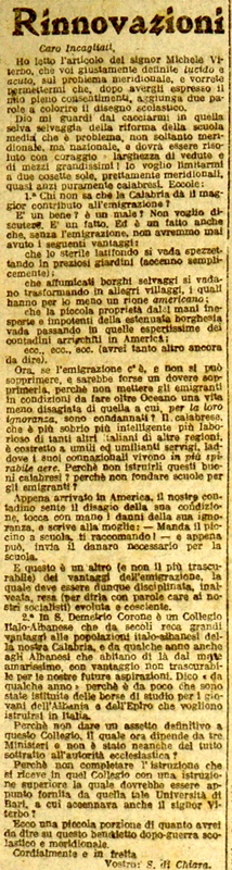 Di Chiara S. (1918) Rinnovazioni (Giornale d’Italia, 19 ottobre 1918, p. 2).JPG