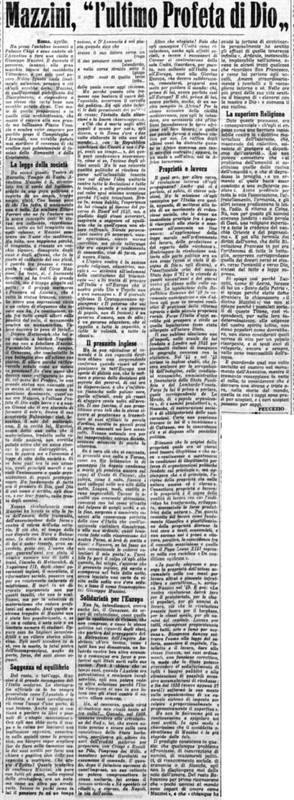 Viterbo Michele (1951) Mazzini, l'ultimo Profeta di Dio (La Gazzetta del Mezzogiorno, 3 aprile 1951, p. 3).jpg