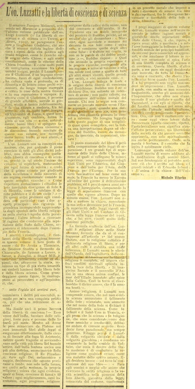 MV (1909) L'on. Luzzatti e la libertà di coscienza e di scienza.JPG