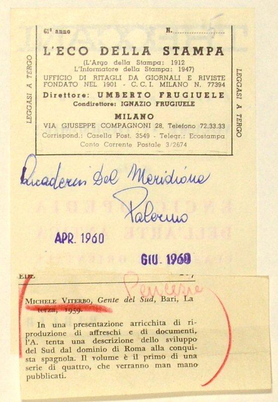 (1960), Gente del Sud (segnalazione bibliografica).JPG