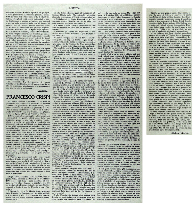 MV (1919), Francesco Crispi (L'Unità, 19 gennaio 1919, p. 22-23).jpg