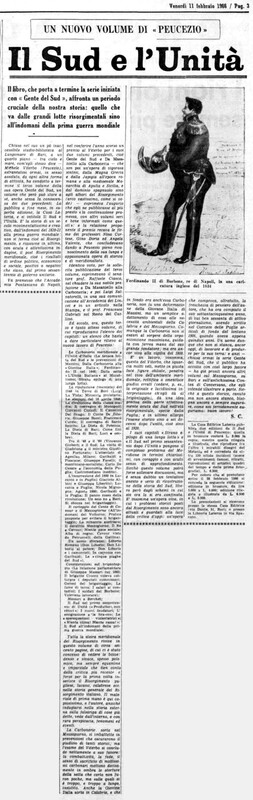 S. C. (1966), Il Sud e l'Unità (La Gazzetta del Mezzogiorno, 11 febbraio 1966, p. 3).jpg