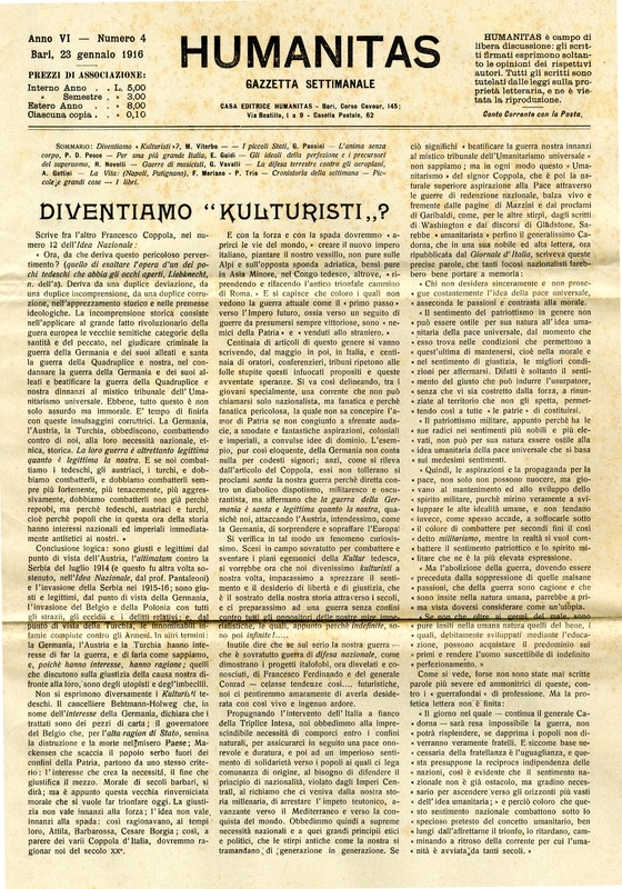 Michele Viterbo (1916) Diventare kulturisti (Humanitas - 23 gennaio 1916, p. 25-26)_Pagina_1.jpg