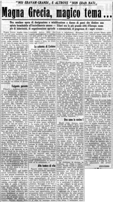 Viterbo Michele (1952) Magna Grecia, magico tema (La Gazzetta del Mezzogiorno, 2 ottobre 1952, p. 3) [1].jpg