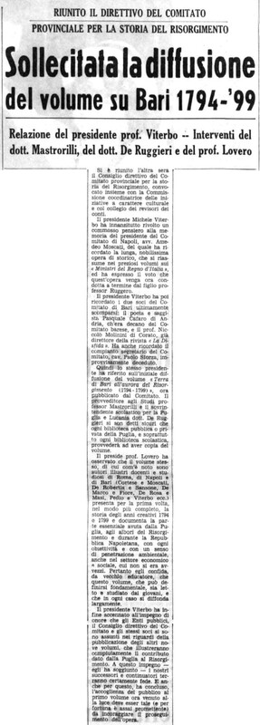 (1971), Sollecitata la diffusione del volume su Bari 1794-99 (La Gazzetta del Mezzogiorno, 12 gennaio 1971, p. 4).jpg