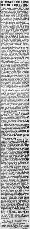 The doctor (1915), Una conferenza di R. Gorjux a Castellana su La guerra e la politica di A. Salandra (Corriere delle Puglie, 10 febbraio 1915, p. 2).jpg