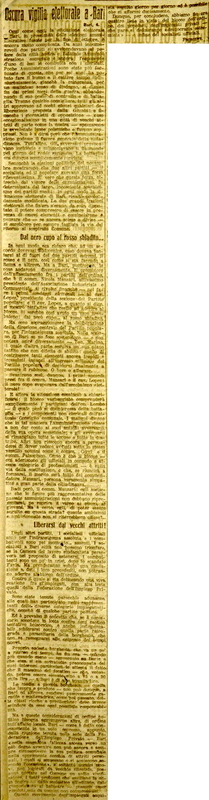 Froment (1920), Oscura vigilia elettorale a Bari, Il tempo, 07-08 settembre 1920, p. 2.JPG