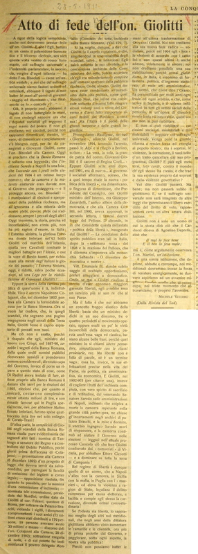 MV (1911) Atto di fede dell'on. Giolitti (La conquista - 25 maggio 1911).JPG