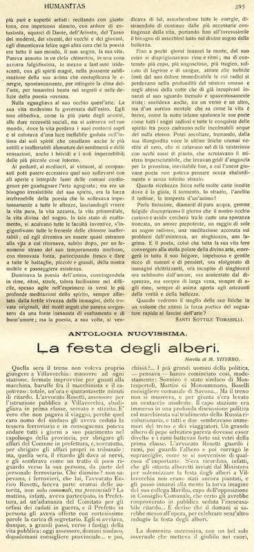 Michele Viterbo (1917) La festa degli alberi, novella (Humanitas - 16 dicembre 1917, p. 395-397)_Pagina_1.jpg