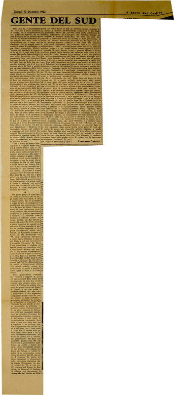 Gabrieli Francesco (1962) Gente del Sud (recensione).JPG