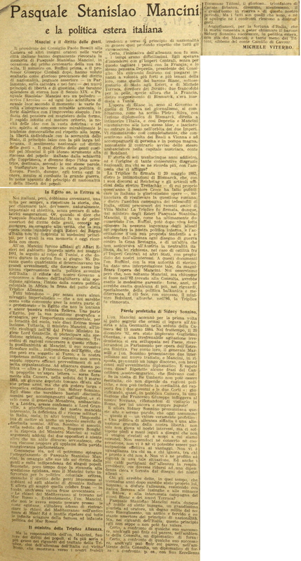 MV (1917) Pasquale Stanislao Mancini e la politica estera italiana (Il Fronte interno, 29 marzo 1917).JPG