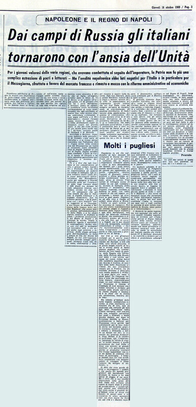 VM (1969), Dai campi di Russia gli italiani tornarono con l'ansia dell'Unità (La Gazzetta del Mezzogiorno, 16 ottobre 1969, p. 3).jpg