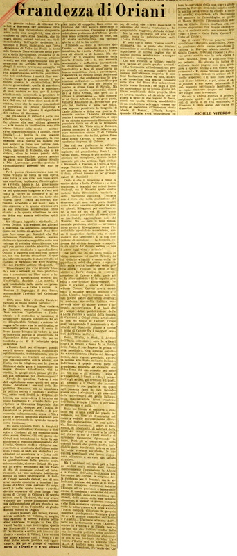 MV (1934), Grandezza di Oriani, La Gazzetta del Mezzogiorno, 25 ottobre 1934, p. 3.JPG