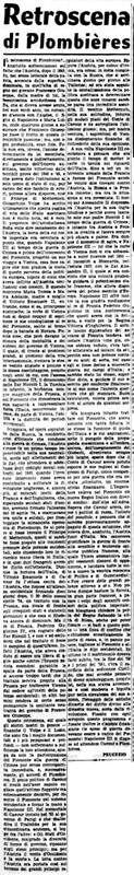 VM(1958) Retroscena di Plombieres (La Gazzetta del Mezzogiorno, 10 agosto 1958, p. 3).jpg