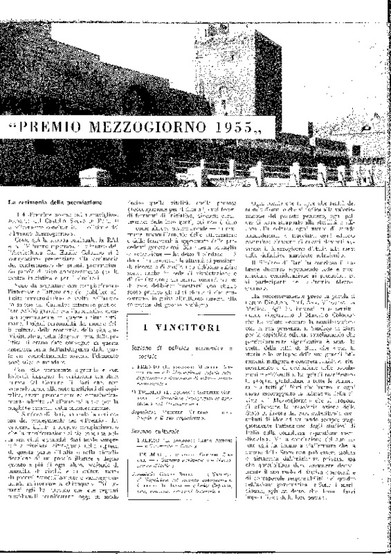(1955) Premio Mezzogiorno 1955 (Il Mezzogiorno, A. 4, n. 11-12 nov.-dic. 1995, p. 55-62).pdf