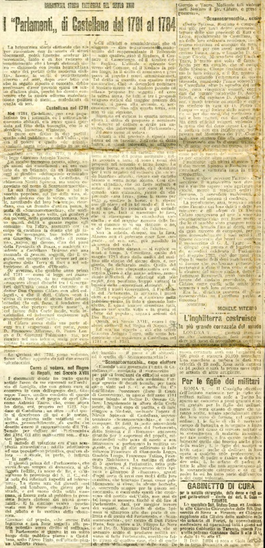 Michele Viterbo (1912) - I Parlamenti di Castellana dal 1781 al 1784 (Corriere delle Puglie - 8 e 15 settembre 1912).pdf