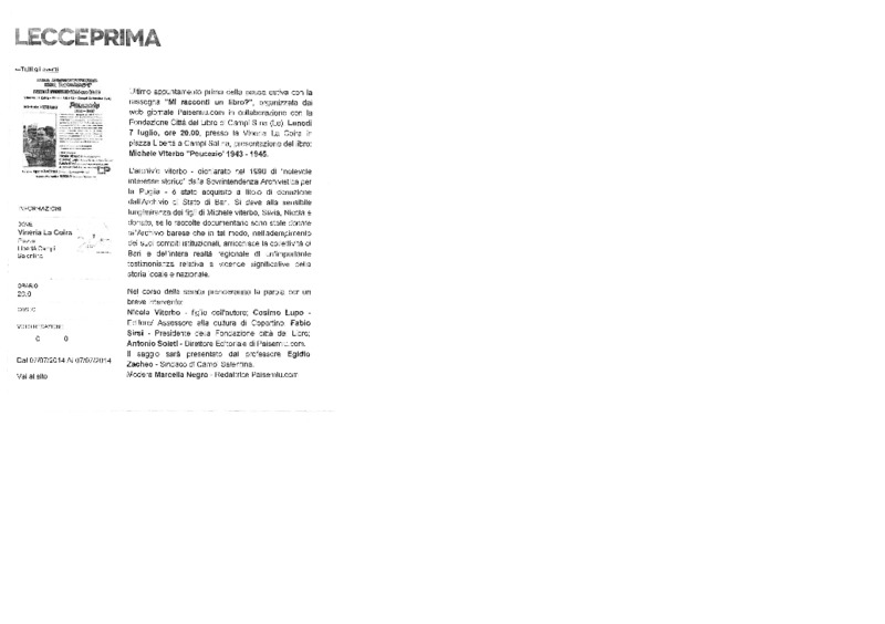 (20..) Notizia web sulla presentazione dell'opera Diario, 1943-1945 (Lecceprima).pdf