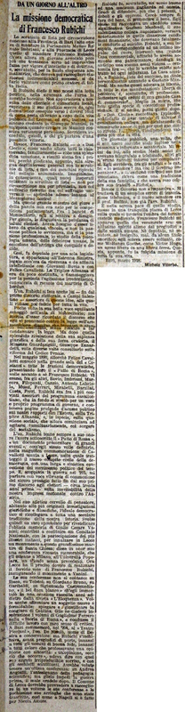 MV(1918) La missione democratica di Francesco Rubichi, Da un giorno all'altro (Giornale d'Italia, 12 marzo 1918, p. 2).JPG