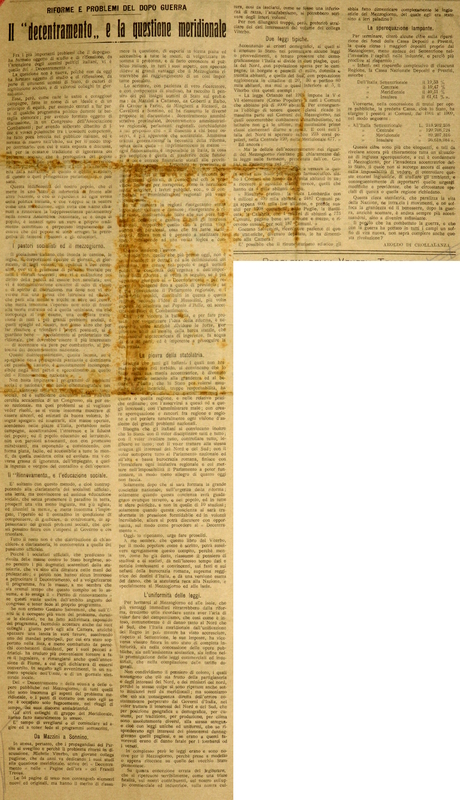 Di Crollalanza Aroldo (1920), Il decentramento e la questione meridionale.JPG