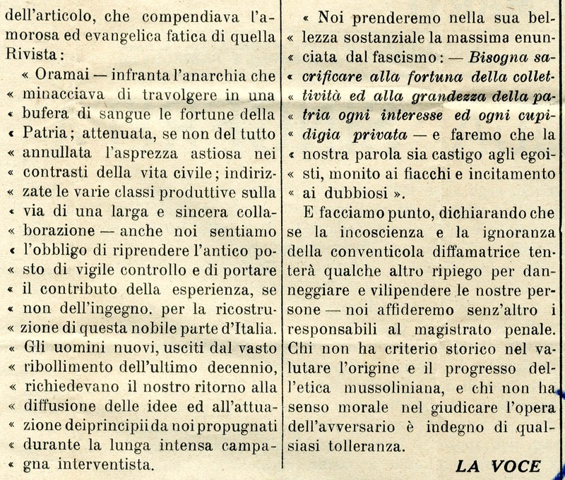 (1932) Nel campo della sincerità (La Voce del Salento - Lecce - 2 novembre 1932, pp. 1-2)_Pagina_2.jpg