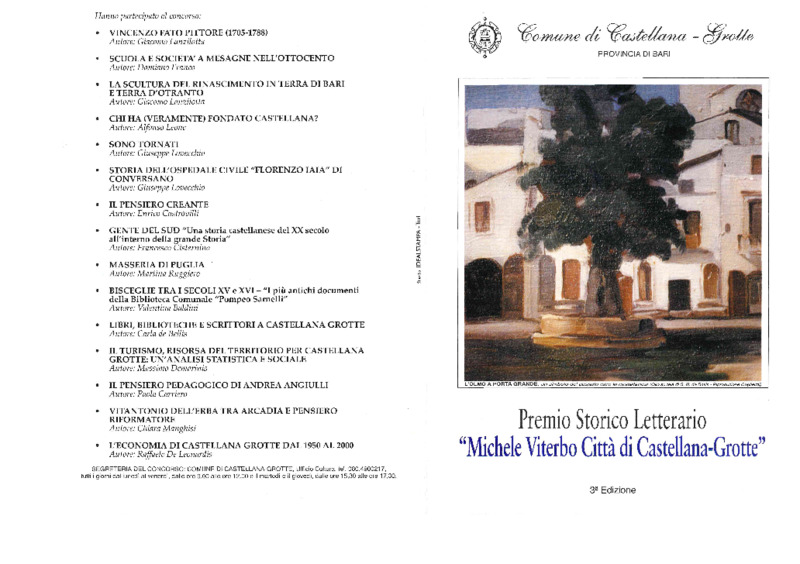 (2010) Premio storico letterario Michele Viterbo (Invito - 2010. Turi, Idealstampa, 2010).pdf