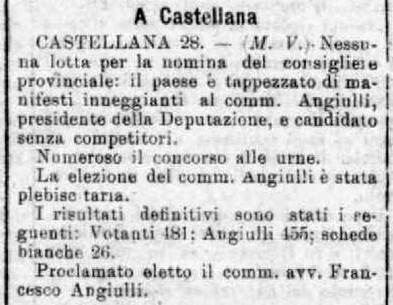MV (1907), A Castellana [lotta per la nomina del consigliere provinciale] (Corriere delle Puglie, 29 luglio 1907, p. 2).jpg