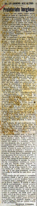 MV (1919), Proletariato borghese, Da un giorno all'altro (Giornale d'Italia, 14 giugno 1919, p. 2).JPG