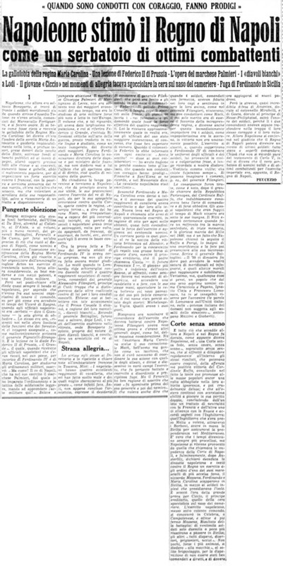 VM(1956) Napoleone stimò il Regno di Napoli come serbatoio di ottimi combattenti 1 (La Gazzetta del Mezzogiorno, 18 dicembre 1956, p. 3).jpg