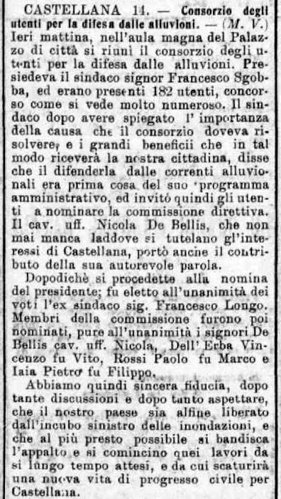 MV (1907), Consorzio degli utenti per la difesa dalle alluvioni (Corriere delle Puglie, 16 ottobre 1907, p. 2).jpg