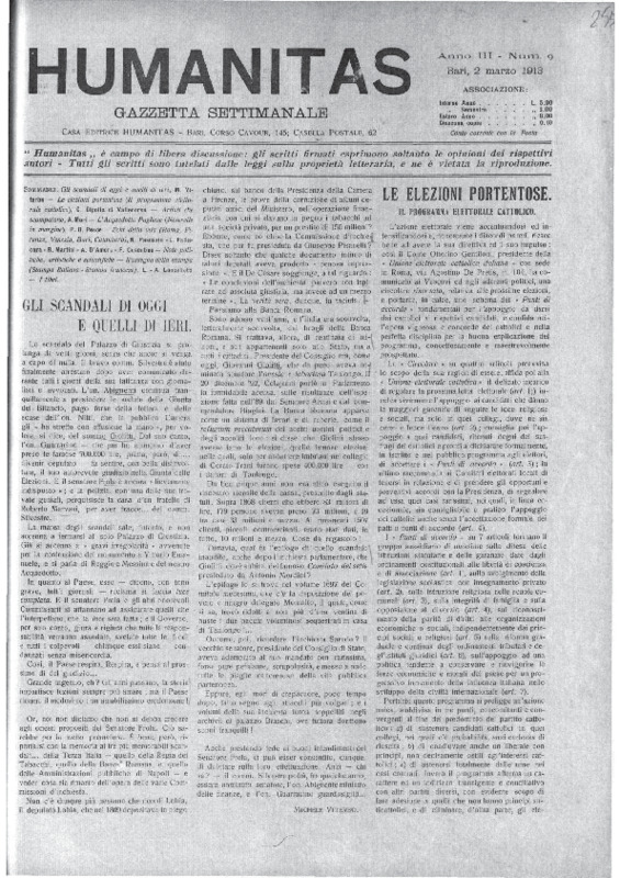 VM (1913), Gli scandali di oggi e quelli di ieri (Humanitas, A. 3, n. 9, 2 marzo 1913).pdf