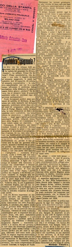 Michele Viterbo (1933) - Repubblica spagnuola (Il Littorio dalmatico - Zara - 7 febbraio 1933).jpg