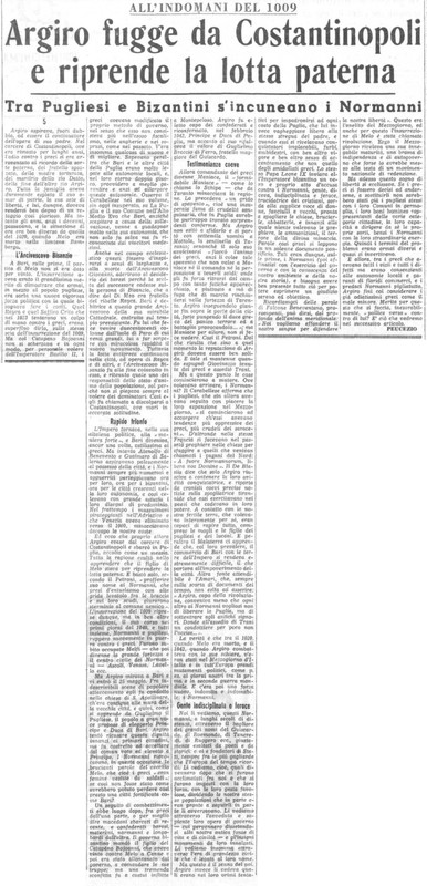 Viterbo Michele (1951) Argiro fugge da Costantinopoli e riprende la lotta paterna (La Gazzetta del Mezzogiorno, 3 novembre 1951, p. 3).jpg