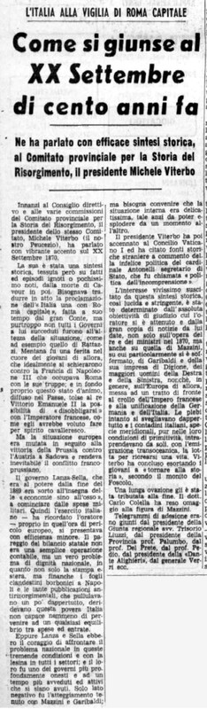 (1970), Come si giunse al XX settembre di cento anni fa (La Gazzetta del Mezzogiorno, 21 settembre 1970, p. 4).jpg