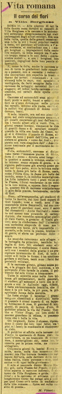 MV (1909) Vita romana, Il corso dei fiori a Villa Borghese (p. 1).JPG