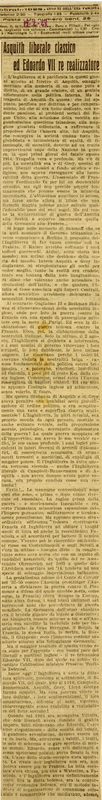 MV (1928), Asquith liberale classico ed Edoardo VII re realizzatore (La Gazzetta di Puglia, 19 febbraio 1928, p. 1-2).JPG