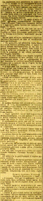 Pascazio N. (1908) Una conferenza di Michele Viterbo all’Università popolare … (La provincia, 5-6 maggio 1908, parte 2).jpg