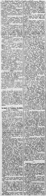 MV (1907), La morte di Francesco De Bellis (Corriere delle Puglie, 12 giugno 1907, p. 2).jpg