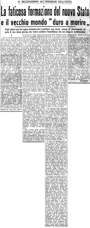 Viterbo Michele (1953) La faticosa formazione del nuovo Stato e il vecchio mondo duro a morire (La Gazzetta del Mezzogiorno, 9 settembre 1953, p. 3).jpg