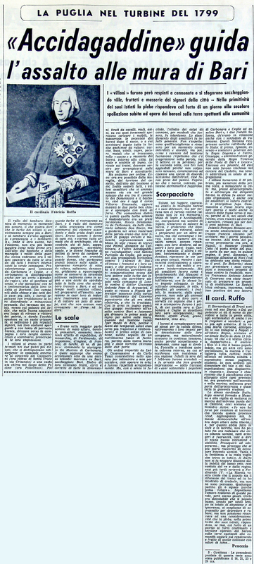 VM (1970), Accidagaddine guida l'assalto alle mura di Bari (La Gazzetta del Mezzogiorno, 31 ottobre 1970, p. 3).jpg
