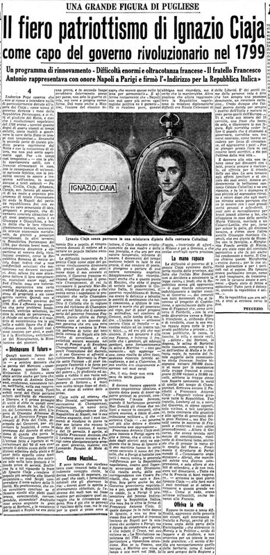 VM(1959) Il fiero patriottismo di Ignazio Ciaja come capo del governo rivoluzionario nel 1799 4 (La Gazzetta del Mezzogiorno, 25 aprile 1959, p. 3).jpg