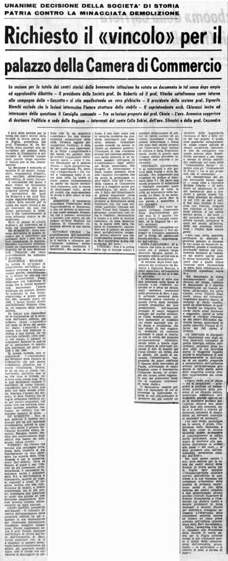(1971), Richiesto il vincolo per il palazzo della Camera di Commercio (La Gazzetta del Mezzogiorno, 29 luglio 1971, p. 5).jpg